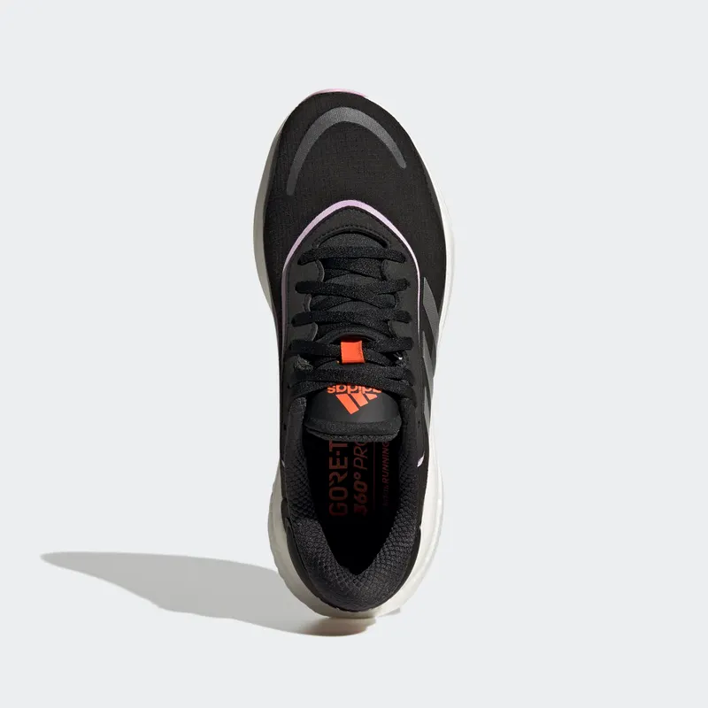 adidas Supernova GORE-TEX Core Black / Silver Metallic / Impact Orange (GY8319)