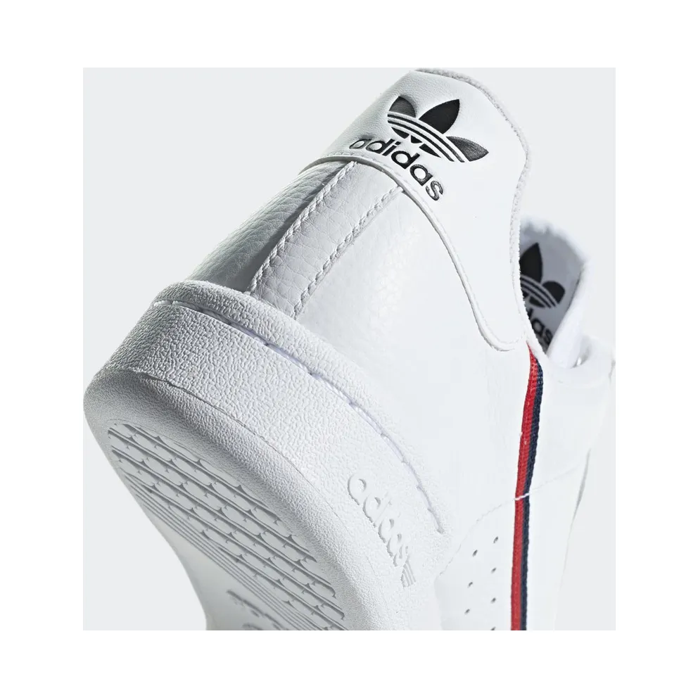 adidas Continental 80 White Scarlet Navy Cloud White/Scarlet/Collegiate Navy (G27706)