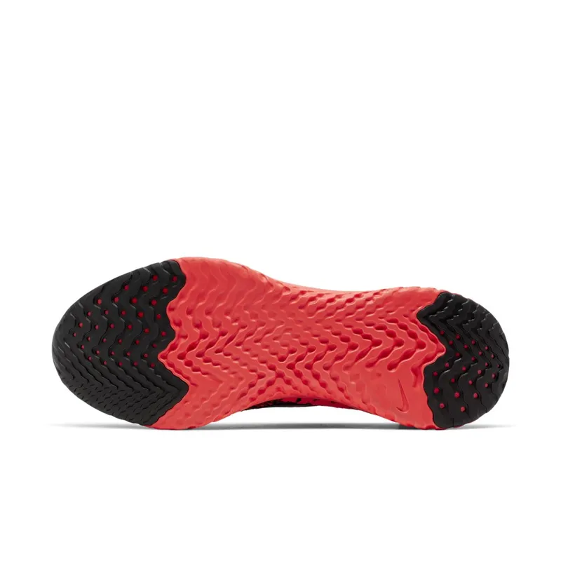 Nike Epic React Flyknit 2 Black Bright Crimson Infrared Black/Bright Crimson-Infrared-Black (BQ8928-008)
