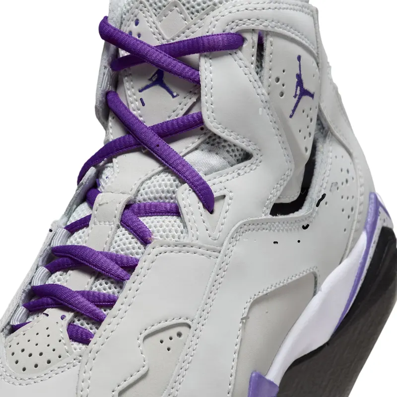 Jordan True Flight Light Base Grey White Black Purple Venom (343795-052)