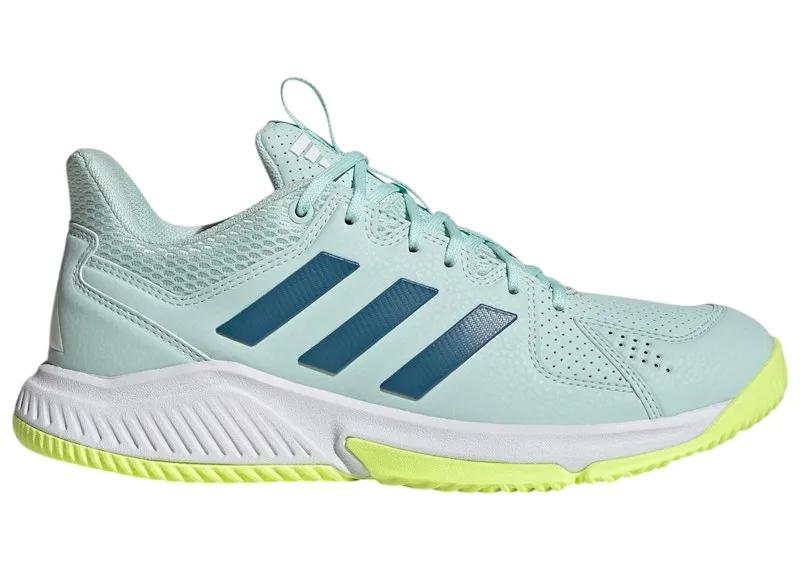 adidas Court Flight Halo Mint Dusky Ink Yellow (KJ3683)