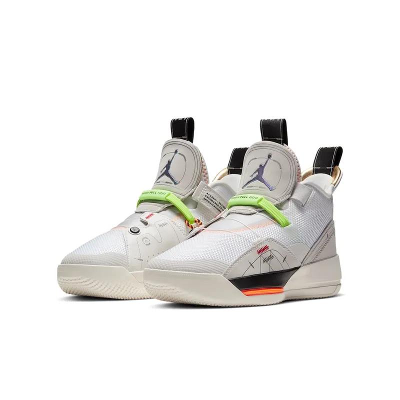 Jordan XXXIII Vast Grey (GS) Vast Grey/Blue Void-White-Sail (AQ9244-004)