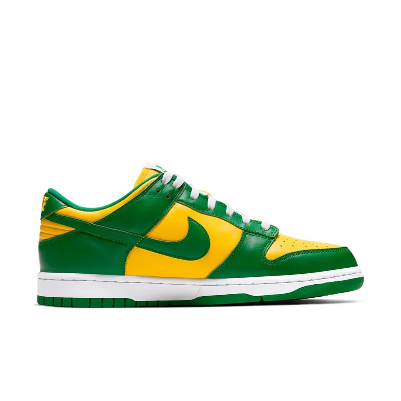 Nike Dunk Low Brazil (2020) Varsity Maize/Pine Green-White (CU1727-700)