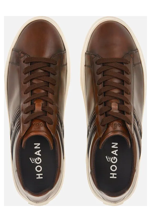 Sneakers Hogan H365 Brown (HXM3650J310QTUS013) (3)