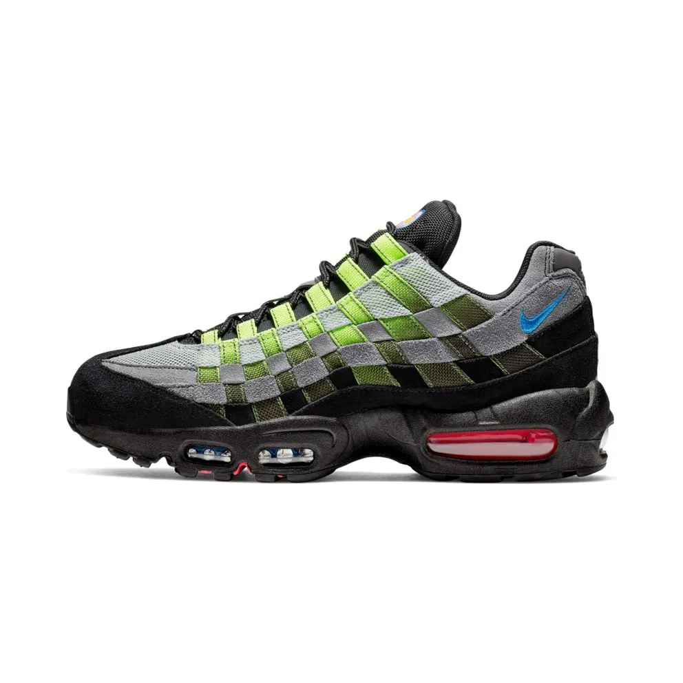 Nike Air Max 95 Woven Volt Black Volt/Black/Grey (AQ0764-001)