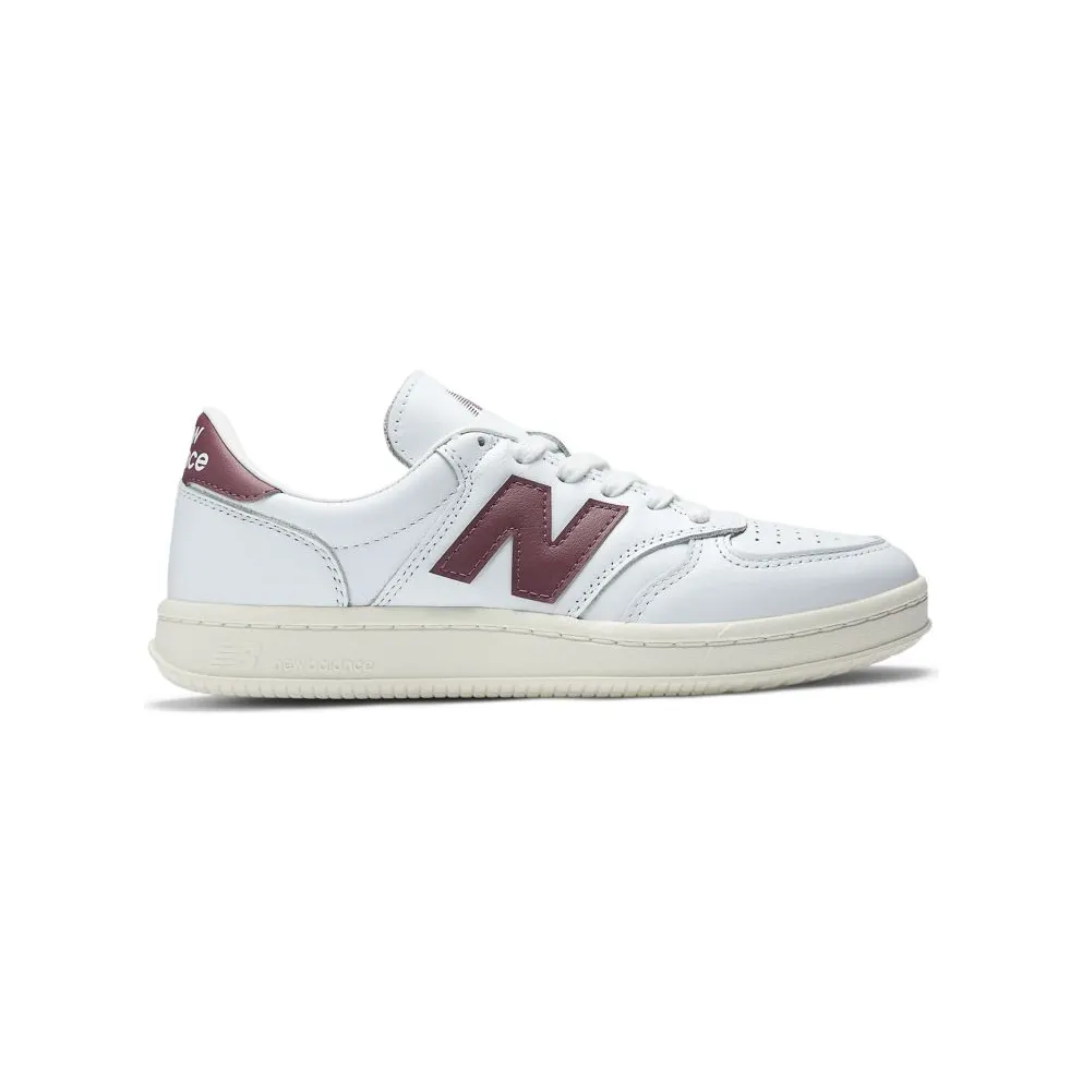 NEW BALANCE T500 “White / Washed Burgundy” (CT500LPB)