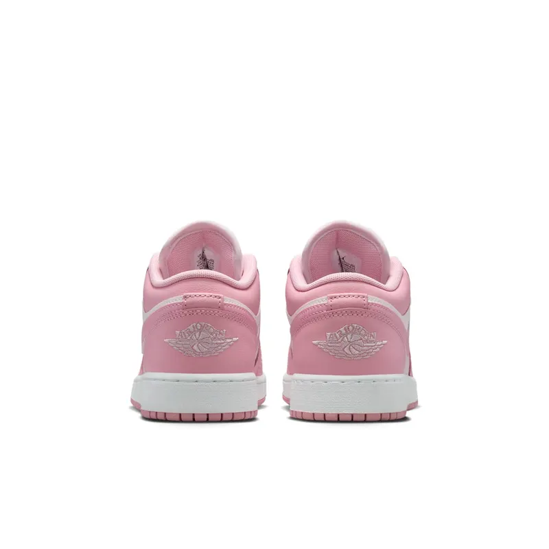 Air Jordan 1 Low GS “Medium Soft Pink White'” (553560-614)