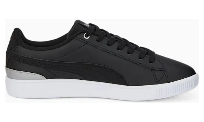 Puma Vikky V3 leren Zilver/Zwart (383115-09)