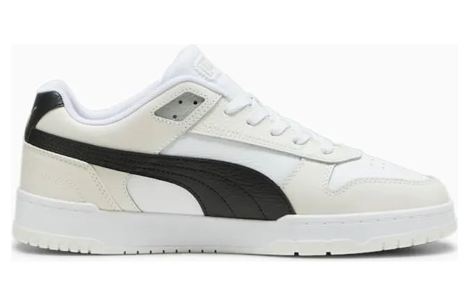 Puma RBD Game Low White Black Vapor Gray (386373-27)