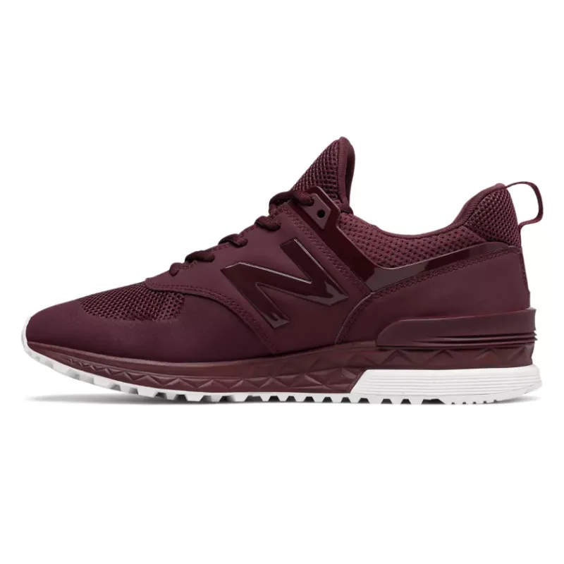 New Balance 574 Sport Maroon Maroon (MS574SBG)