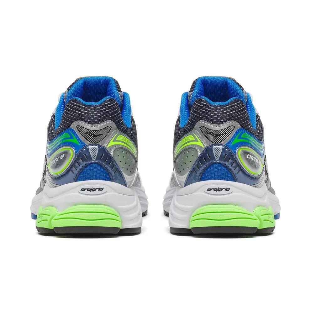 Saucony ProGrid Omni 9 “Grey Slime Blue” (S70739-59)