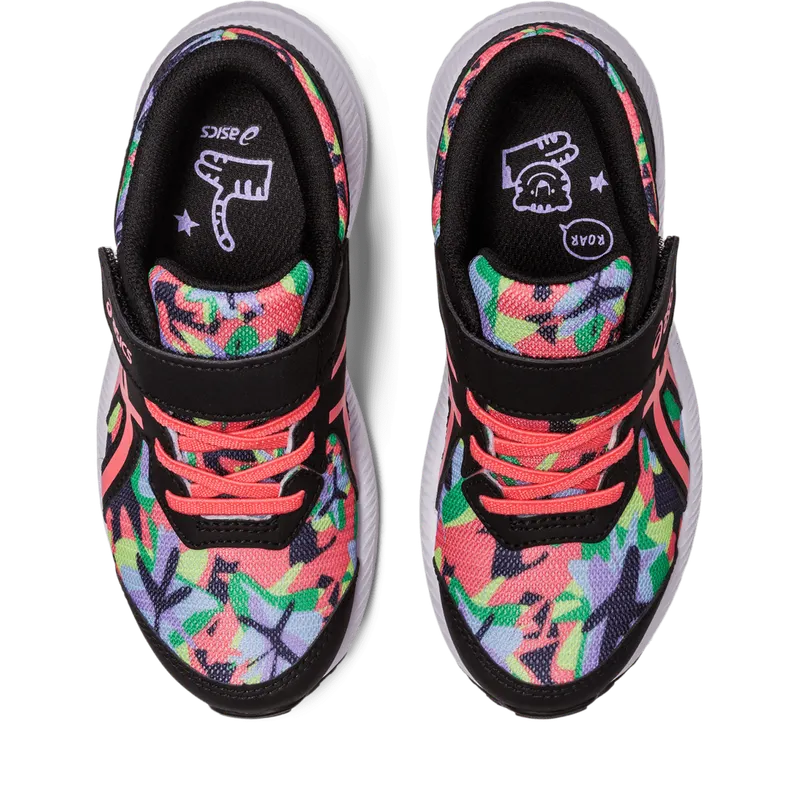 Asics CONTEND 8 PS PRINT Black/Papaya (1014A293.004)