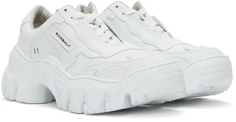 Rombaut White Boccaccio II Low-Top (S22-B-002)