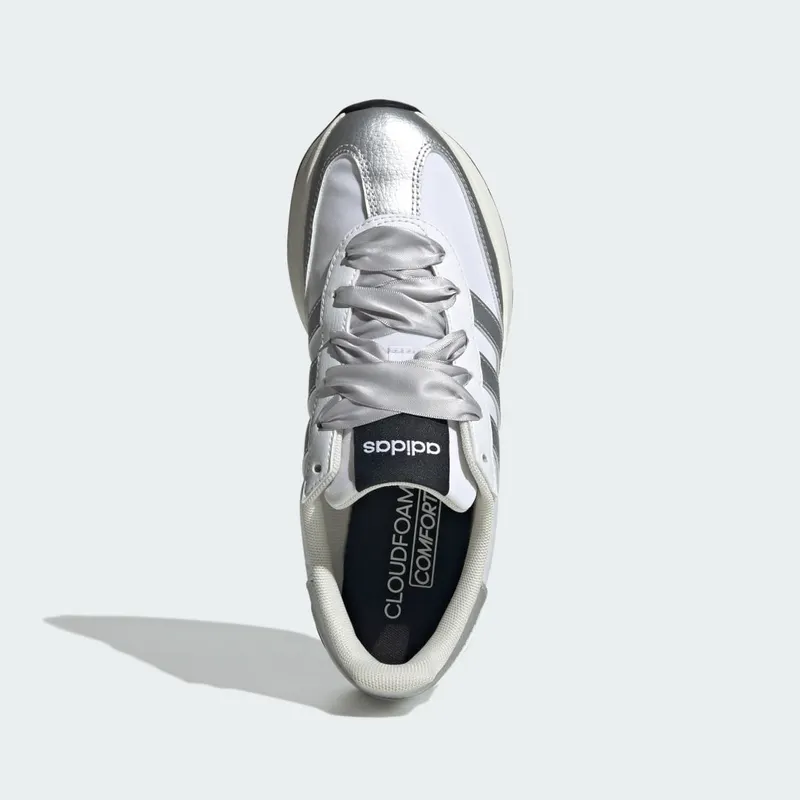 Adidas Run 70s 2.0 Cloud White / Silver Metallic / Off White (JQ7336)