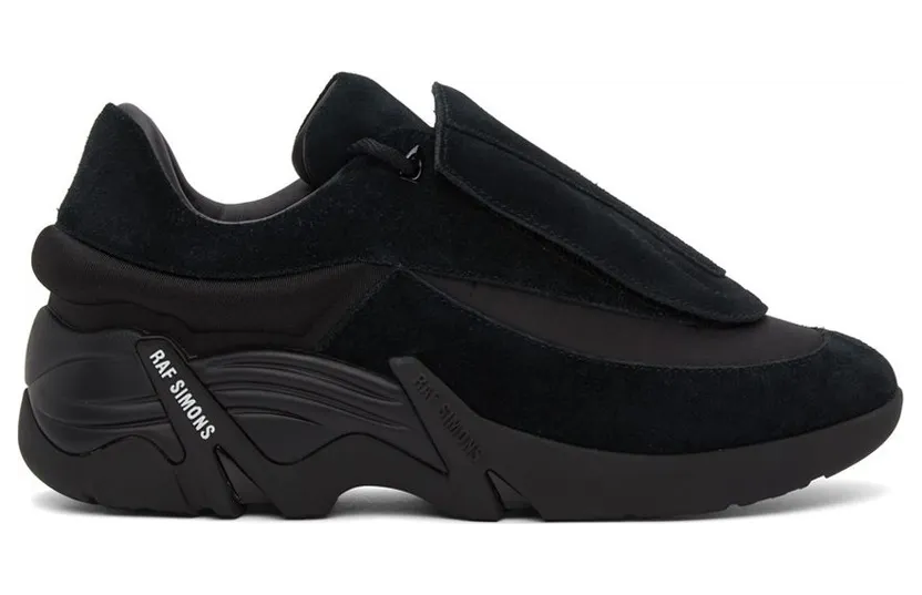 Raf Simons Black Suede Antei 3024 Black Suede (HR740001L)