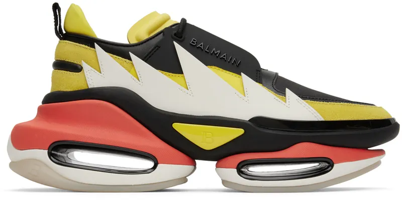 Balmain Multicolor Pokémon Edition B-Bold Sneakers (YM3VI277LSWD)