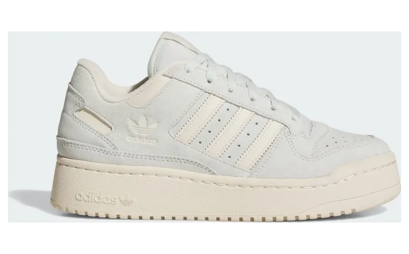 Adidas Forum Bold Stripes Shoes Crystal Jade / Wonder White / Wonder White (JH7952)