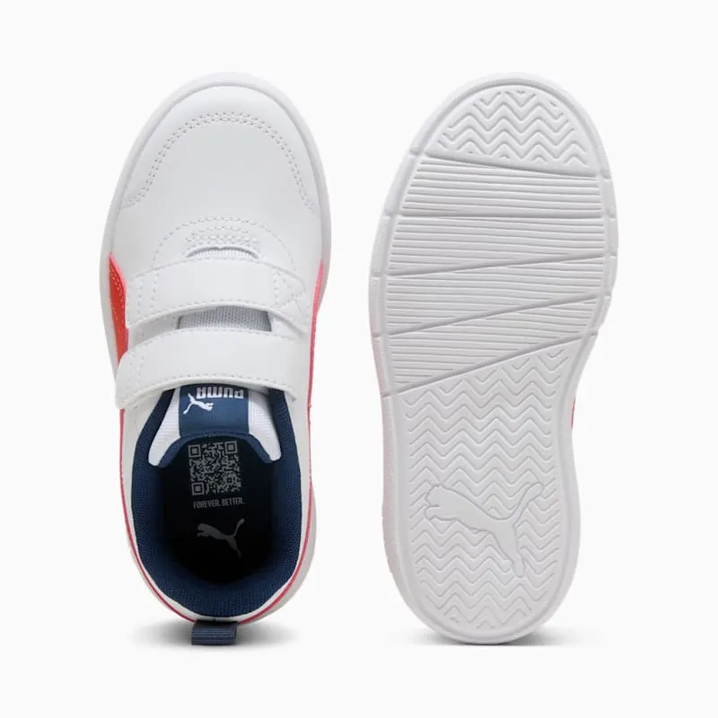 Puma Courtflex White / Fierce Red / Persian Blue (397642-14)