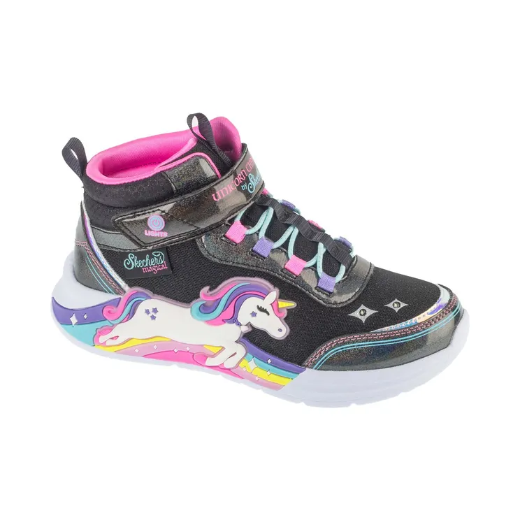Skechers S-Lights Black (303302LBKMT)