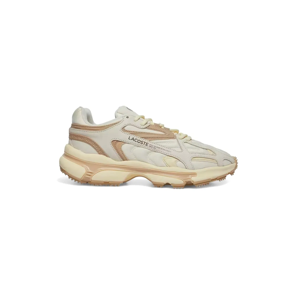 Lacoste L003 2K24 125 4 SMA Off White Light Brown (7-49SMA00102R2)