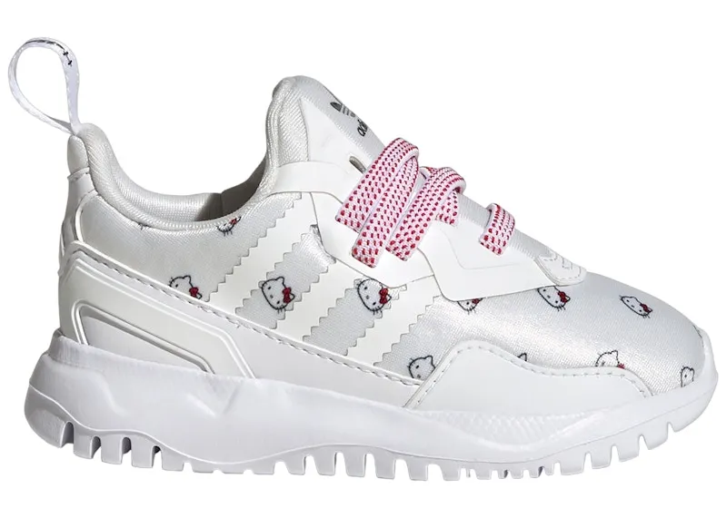 adidas Flex Hello Kitty Cloud White Vivid Red Core Black (GX9264)