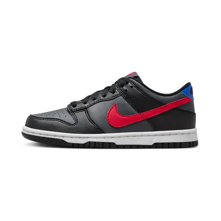 Nike Dunk Low GS “Black / White / Racer Blue / University Red” (FV0373-001)