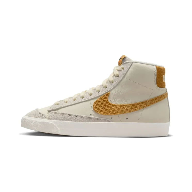 Nike Blazer Mid 77 Waffle “Coconut Milk / Sail / Black / Wheat” (FZ4040-113)