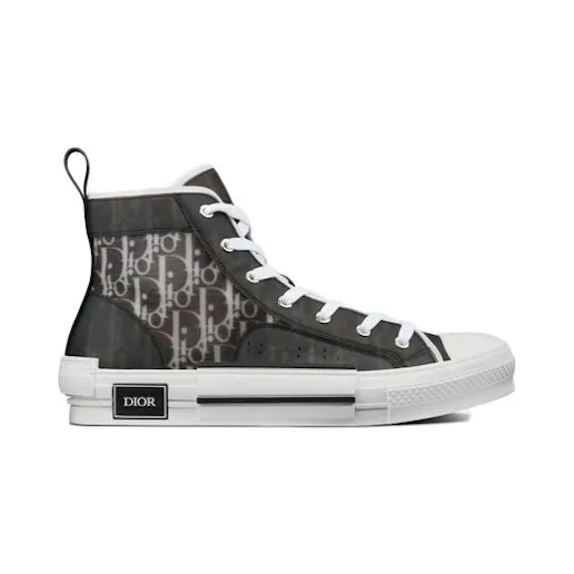 Dior B23 High Black White Oblique
