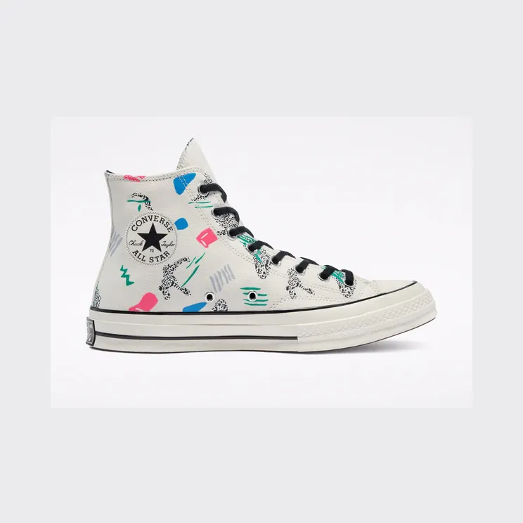 Converse Archive Skate Chuck 70 High Top Egret/court Green (170923C)