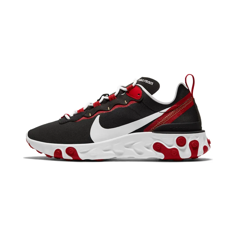 Nike React Element 55 Black Gym Red (BQ2728-009)