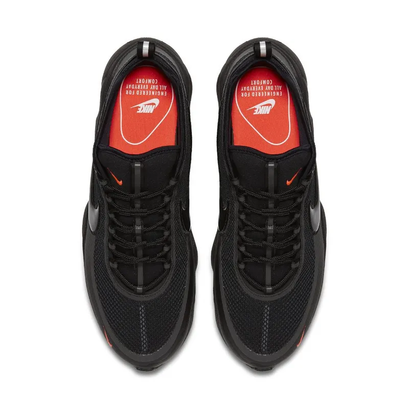 Nike  Air Zoom Spiridon Black Bright Crimson Black/Black-Bright Crimson (876267-002)