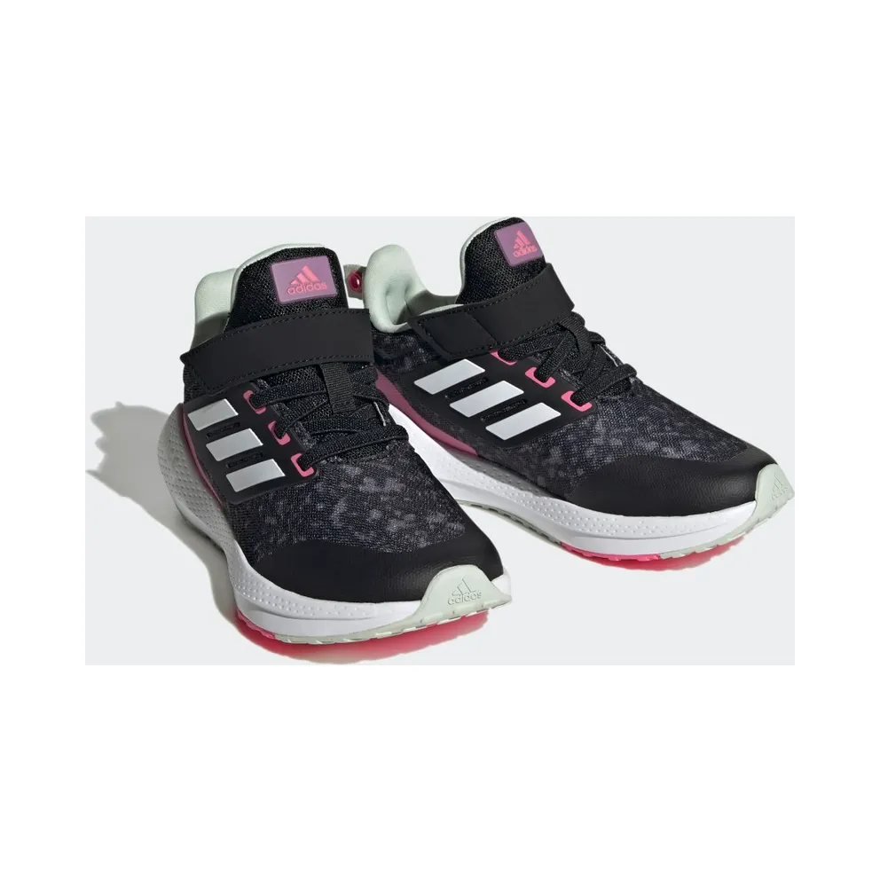 Adidas EQ21 Run 2.0 Bounce Sport Running Elastic Lace with Top Strap Core Black / Cloud White / Pulse Magenta (GV9481)