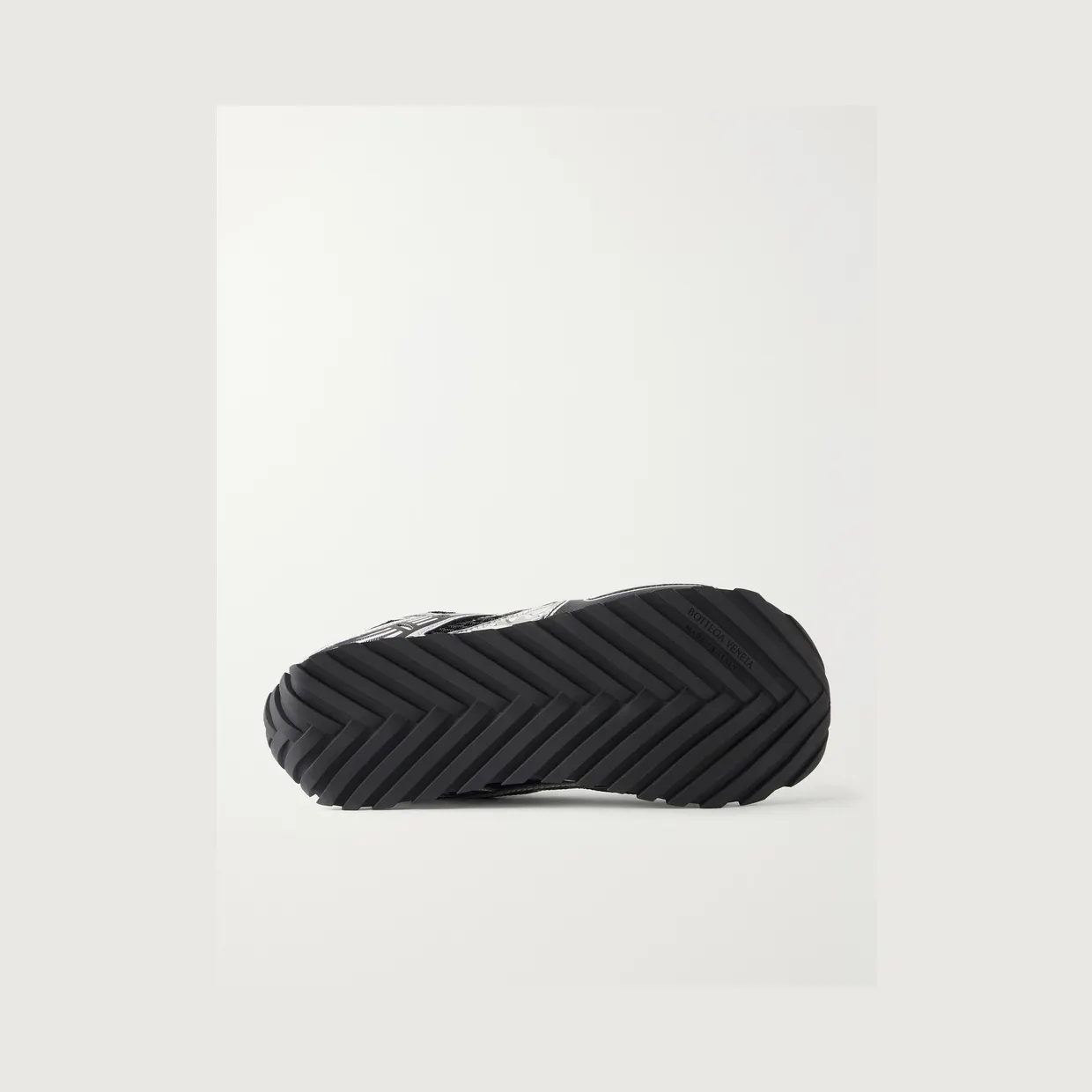 Bottega Veneta Orbit Metallic Mesh Sneakers Black (741357V2X401350) (2)