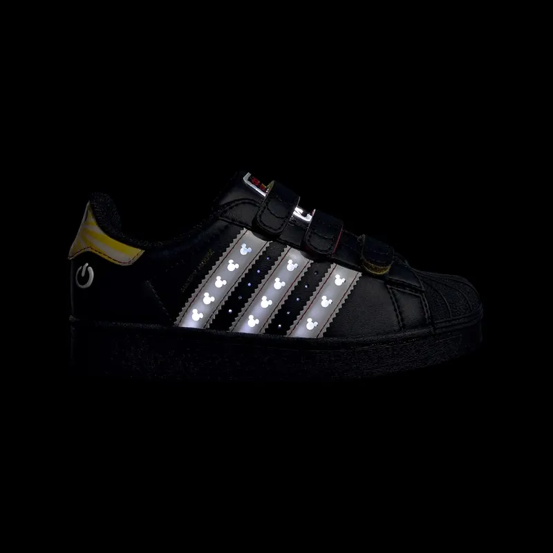 adidas Superstar LED Lights Comfort Closure Disney Mickey Mouse (JP8087)