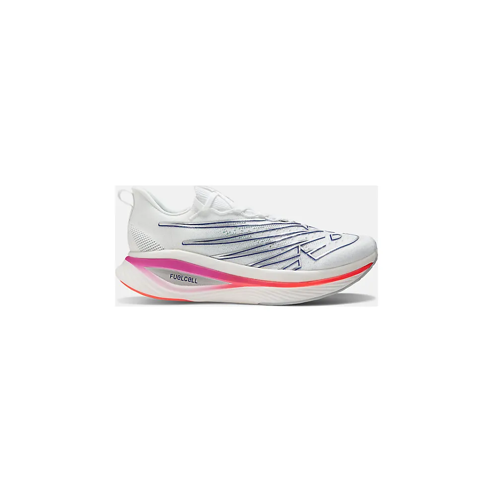 New Balance FuelCell SC Elite V3 White Victory Blue (MRCELLE3)