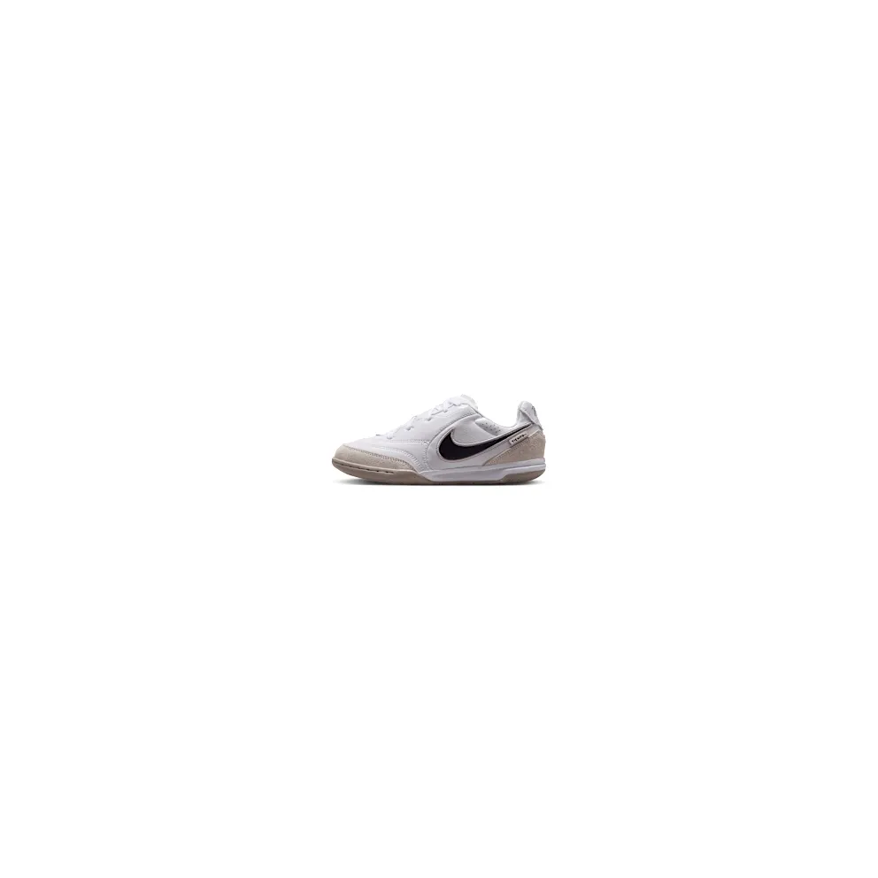 Nike Jr. Tiempo Streetgato ‘ Indoor/Court Low-Top “White/Moon Particle/Gridiron” (IB5039-101)