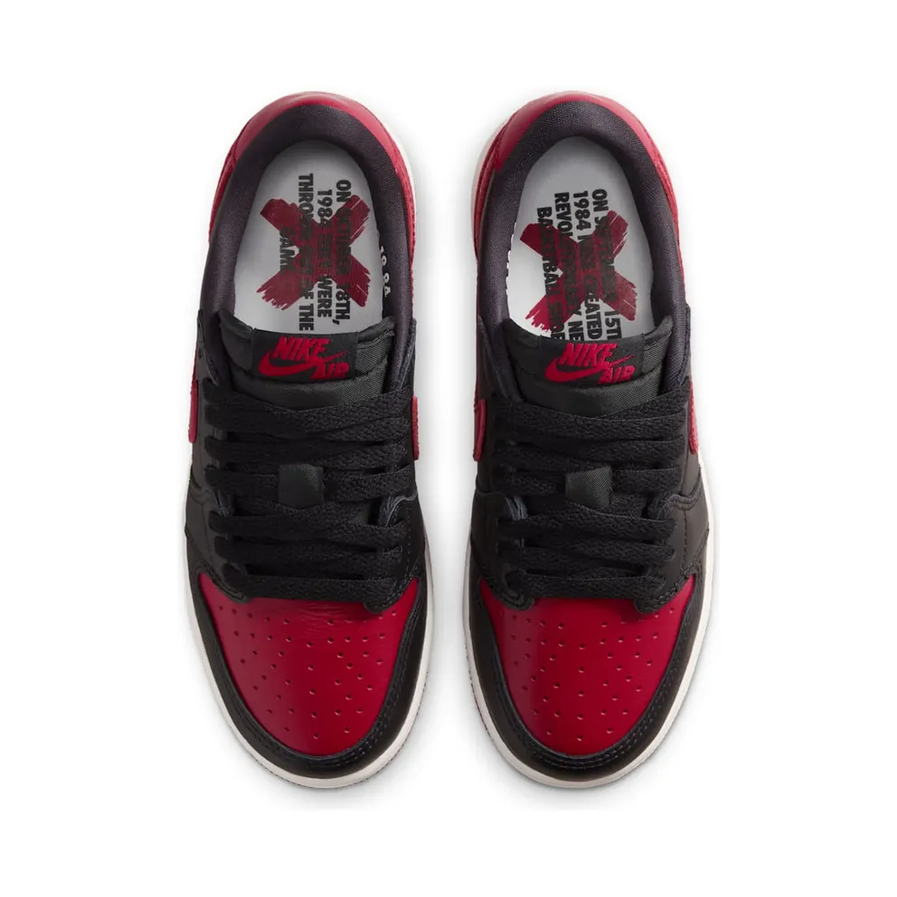 Air Jordan 1 Low OG GS “Banned (2026)” (IW6277-001)