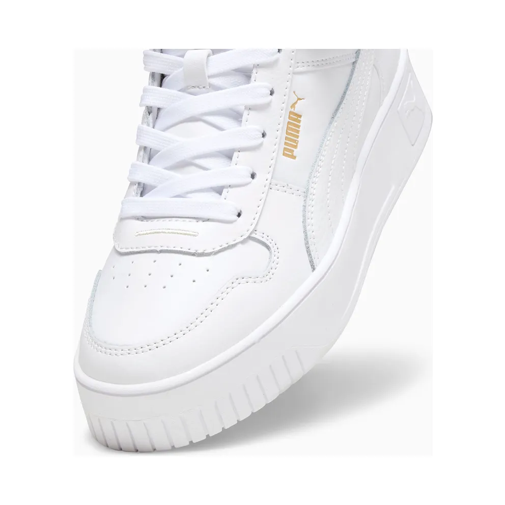 Puma Carina Street halfhoge Gold/White (392337-01)