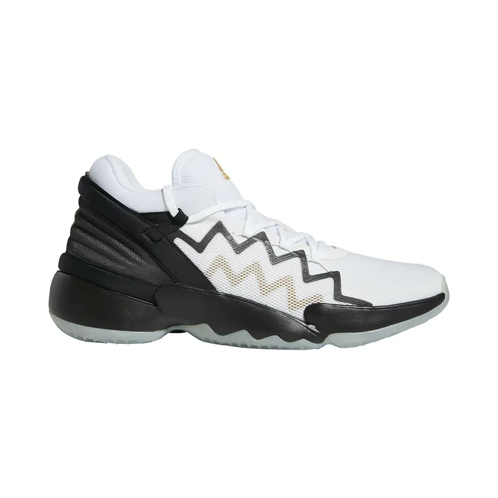 adidas DON Issue 2 White Black Gold (FU7384)