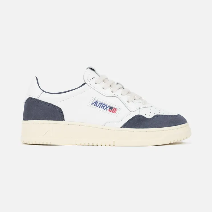 Autry Medalist Low FT22 “White/Denim Blue” (AUL-FT22-WHTDEN)