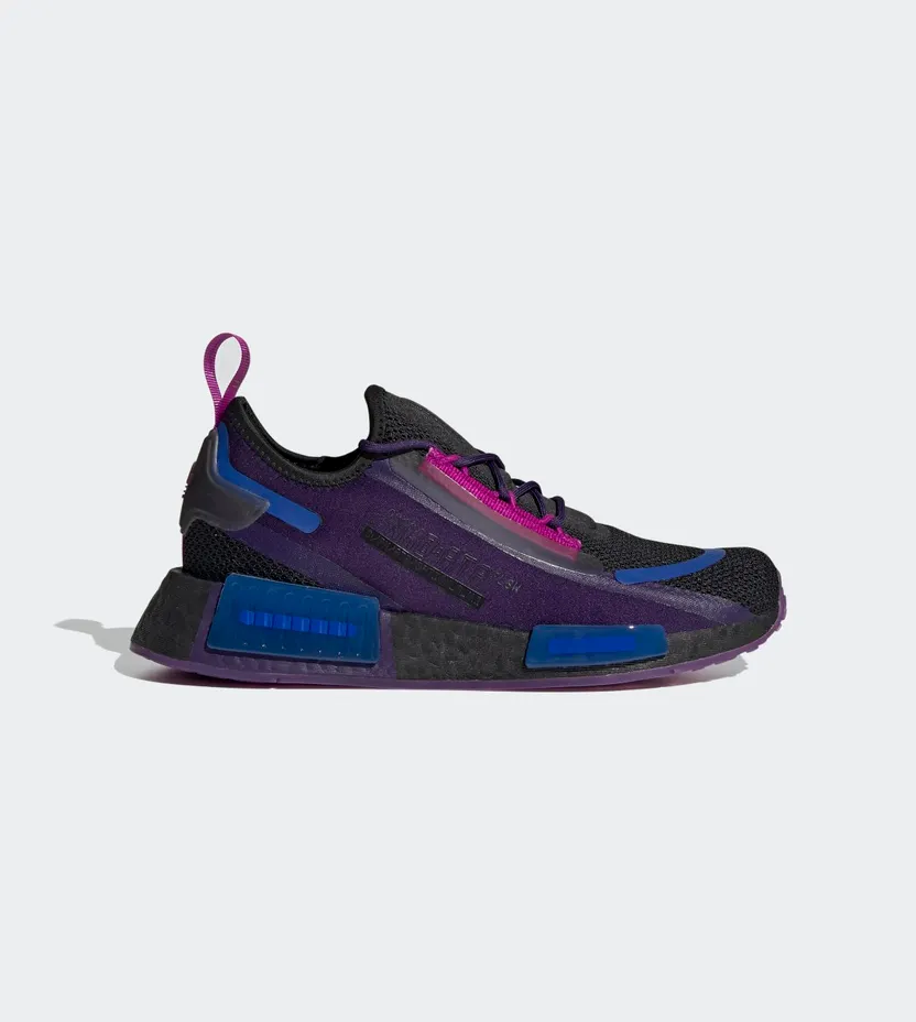 adidas NMD_R1 Spectoo Core Black / Dark Purple / Bold Blue (GZ9287)