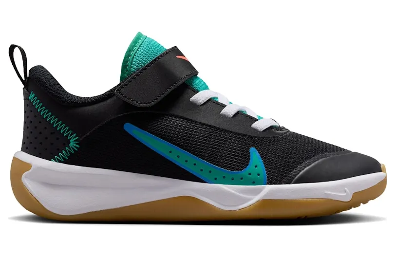 Nike Omni Multi-Court Black Blue Crystal Clear Emerald (DM9026-015)
