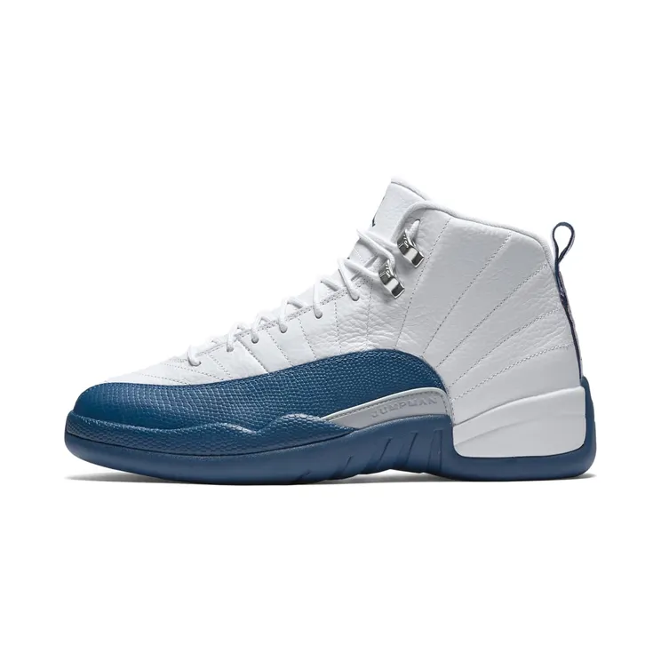 Air Jordan 12 Retro “White / Metallic Silver / Varsity Red / French Blue” (130690-113)
