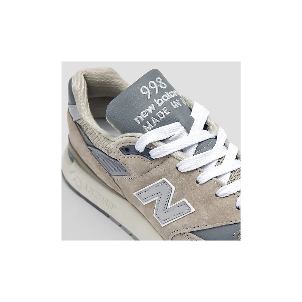 New Balance 998 “Made in USA – Grey/Silver” (U998GR)