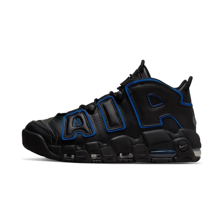 Nike Air More Uptempo ’96 “Black / Game Royal / Iron Grey” (DV6487-001)