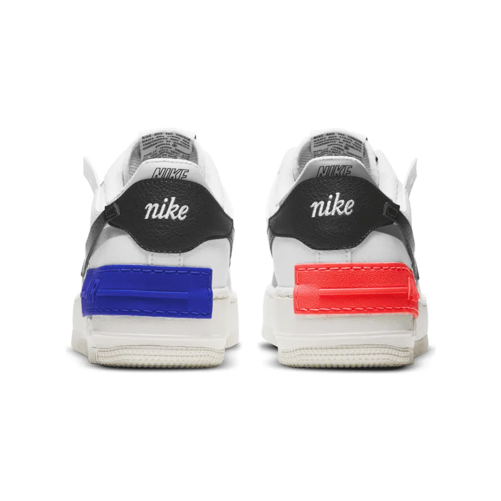 Nike Air Force 1 Shadow White Blue Black (W) (DH1965-100)