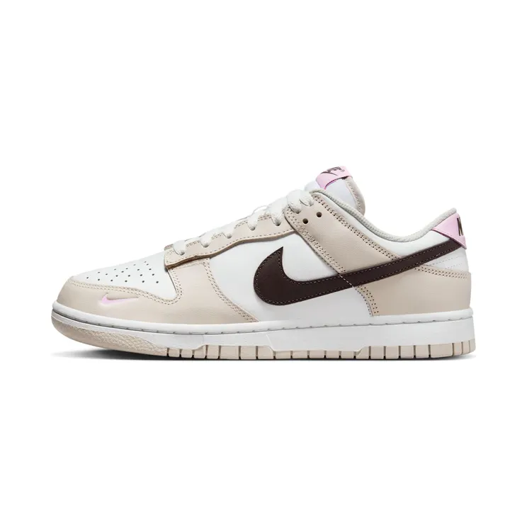 Nike Dunk Low Neapolitan “Summit White / Light Orewood Brown / Pink Foam / Baroque Brown” (HF9990-100)