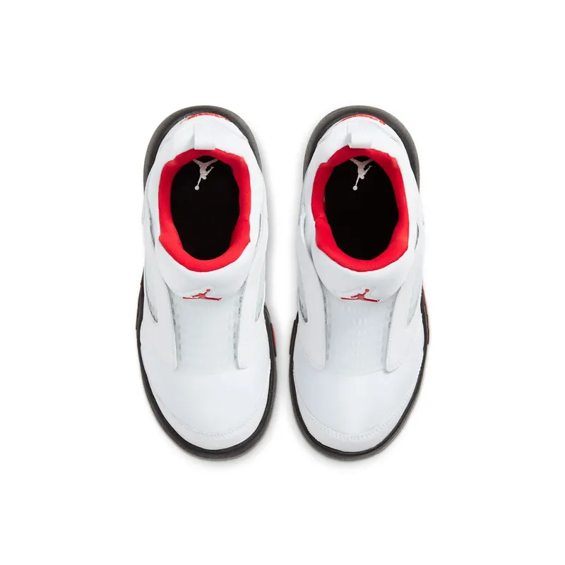 Jordan 5 Retro Little Flex White Black University Red (PS) White/Black-University Red (CK1227-100)