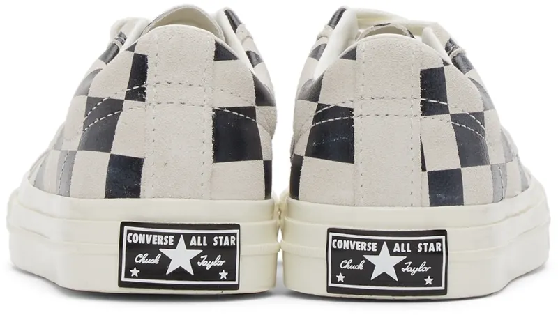 Converse One Star Blocked White/Black/White (172352C)