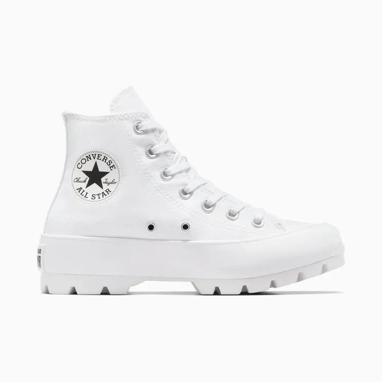Converse Chuck Taylor All Star High Lugged ‘White’ White/Black/White (565902C)